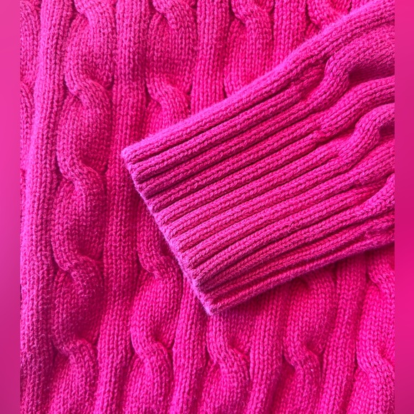 Christmas red Polo Ralph Lauren long sleeve Sweater. Boy size 8 - Picture 5 of 7